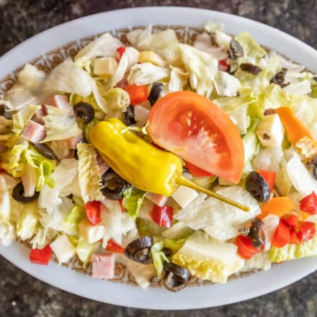 Sali's Salad (Chopped Meat).
