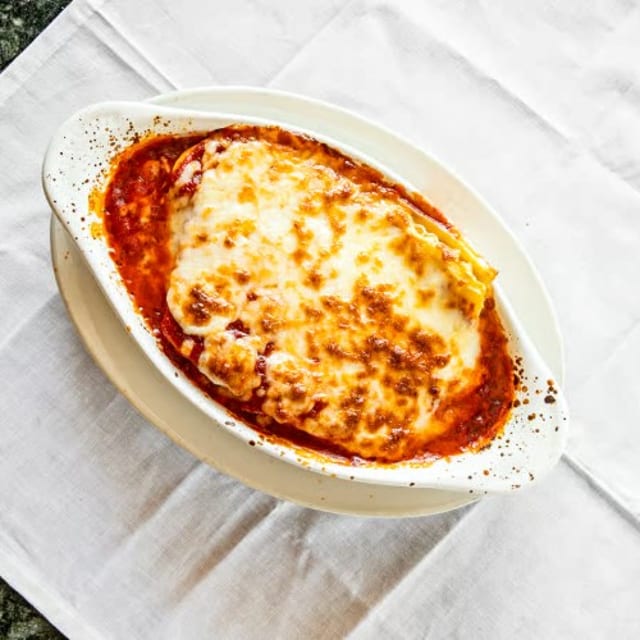 Baked Meat Lasagna.
