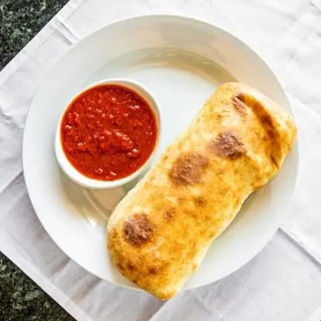 Sausage & Pepper Italian Roll.