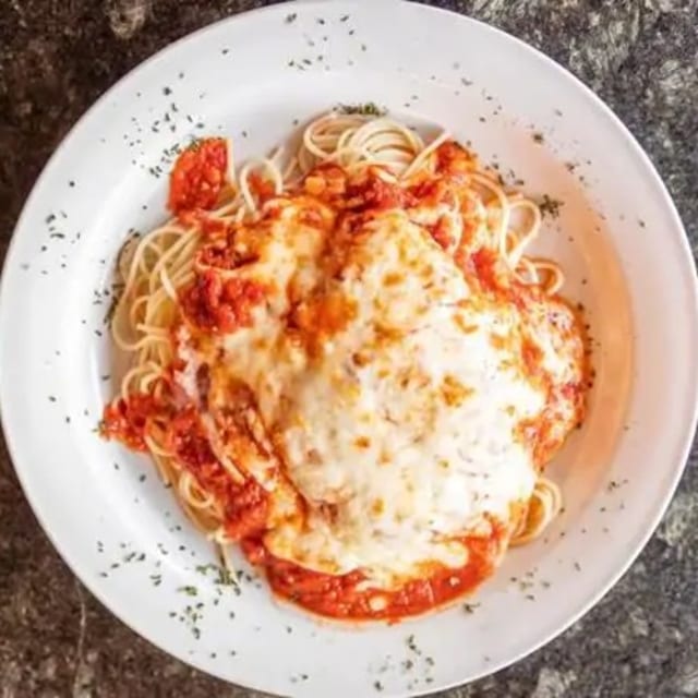 Chicken Parmigiana Sub.